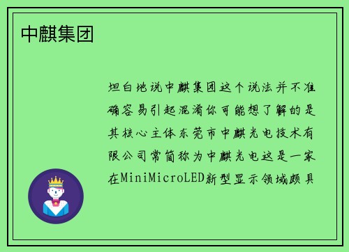 中麒集团